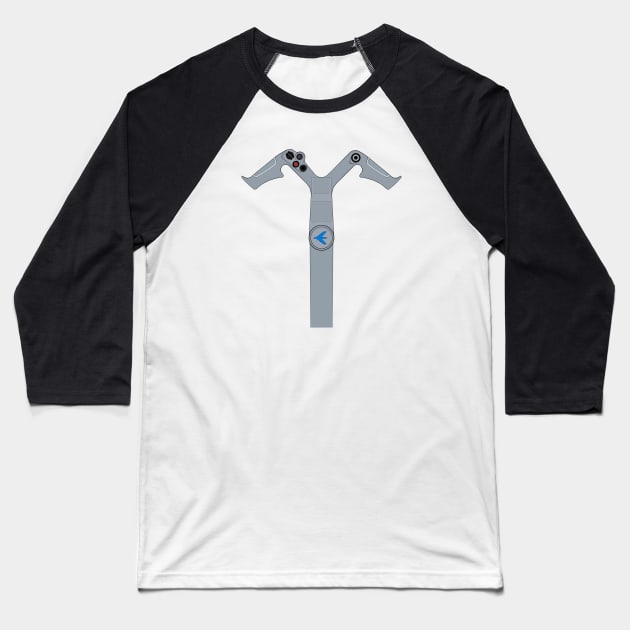 Embraer ERJ Control Yoke Baseball T-Shirt by Vidision Avgeek